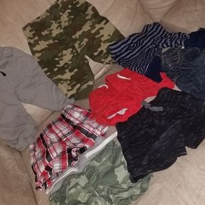 0-3 Month Boys Shorts and Pants